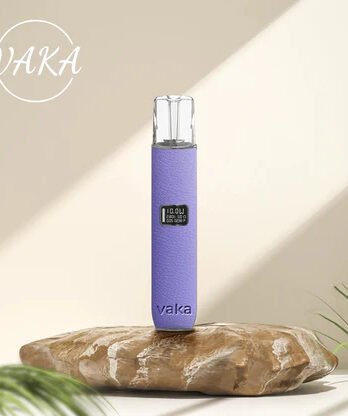 【VAKA】奢華皮革一代主機 義大利真皮 380mAh快充 LED顯示 通用RELX/SP2S/ILIA/LANA 現貨秒發